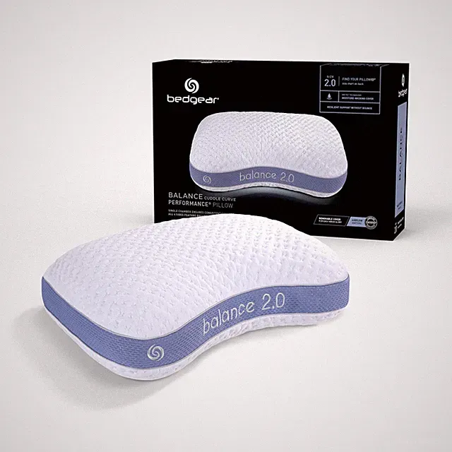 Bedgear Balance Cuddle Curve Performance Pillow - Size 2.0