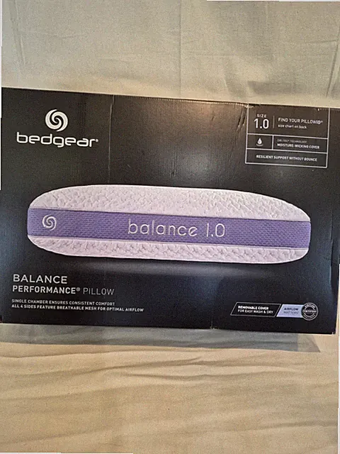 BEDGEAR balance PERFORMANCE pillow 1.0 Moisture-wicking Cover
