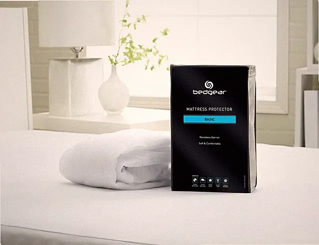California King Basic Mattress Protector - Lightweight, Noiseless, and Waterp...